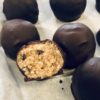 Recipe: Chocolate Chip Cookie Dough Bites (gluten-free, no-bake)